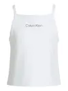 Calvin Klein PUNTO STRAP TOP Beyaz Çocuk Kolsuz Tişört