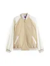 Tommy Hilfiger TJW SOUVENIR BOMBER Krem Kadın Bomber Ceket