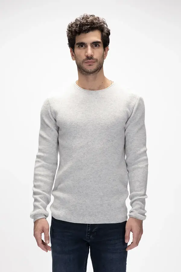 BAD BEAR TENDER JUMPER Erkek Gri Triko Kazak