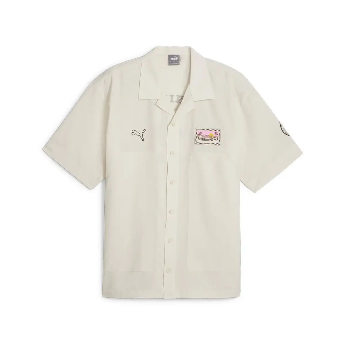 Puma PL Summer Crew Shirt Bej Erkek T-Shirt