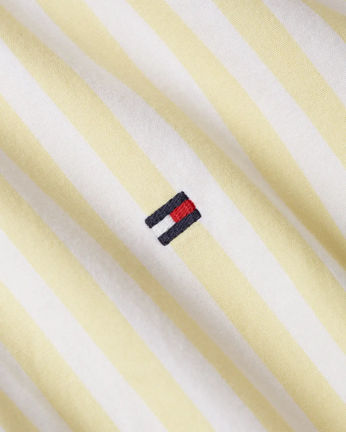 Tommy Hilfiger FLEX POPLIN BOLD STR, 0FP Sarı Erkek Gömlek