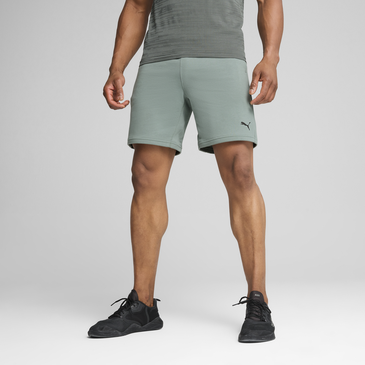Puma TAD ESSENTIALS 8" Knit Short Mavi Erkek Şort