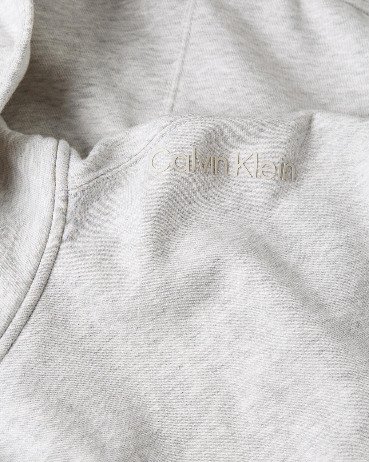 Calvin Klein PW - FZ Hoodie Erkek Gri Hoodie