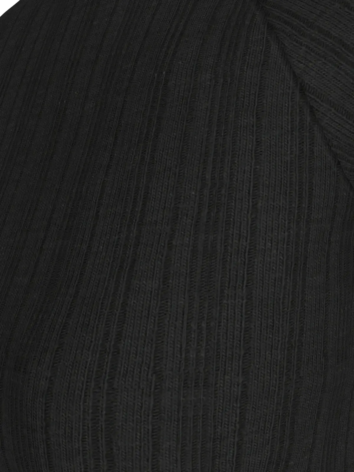 Calvin Klein WARM TEXTURE RIB MOC, BEH Siyah Kadın T-Shirt & Polo