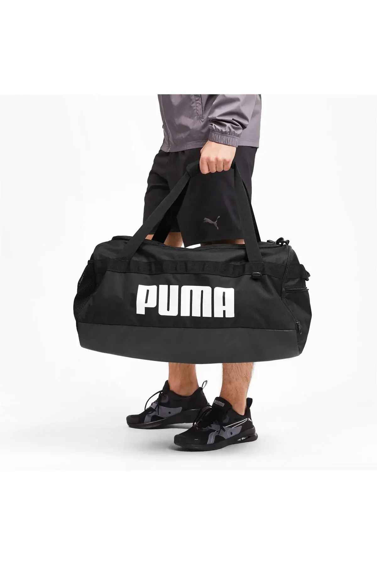 Puma PUMA Challenger Duffel Bag M Unisex Siyah Spor Çantası