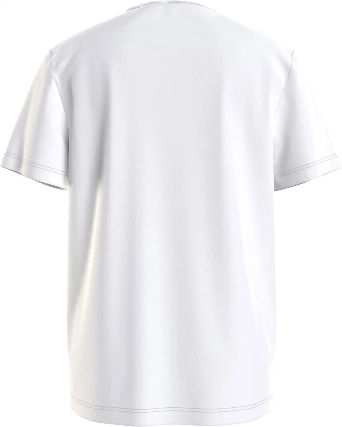 Calvin Klein MONOGRAM LOGO T-SHIR Erkek Beyaz T-Shirt