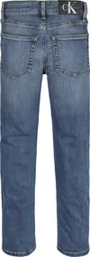 Calvin Klein REG STRAIGHT ESS MID Erkek Mavi Kot Pantolon
