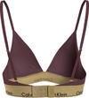 Calvin Klein UNLINED TRIANGLE Kadın Bordo Sütyen