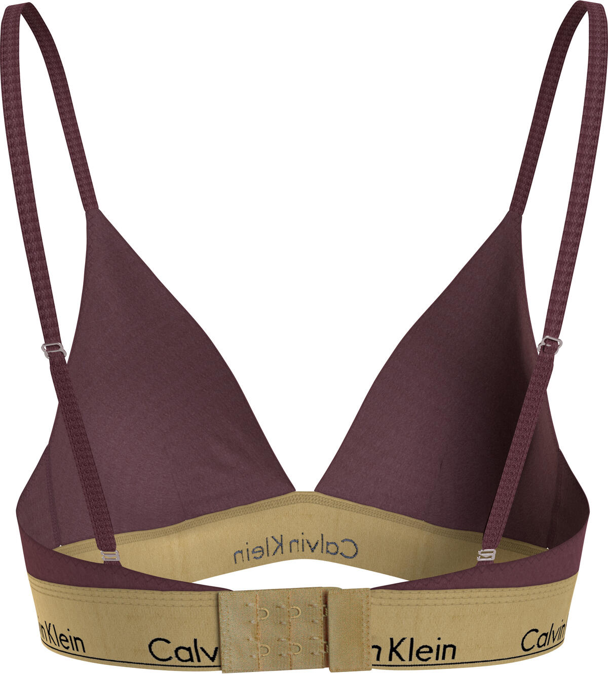 Calvin Klein UNLINED TRIANGLE Kadın Bordo Sütyen