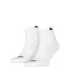 PUMA CUSHIONED QUARTER 2P UNISEX Beyaz Çorap