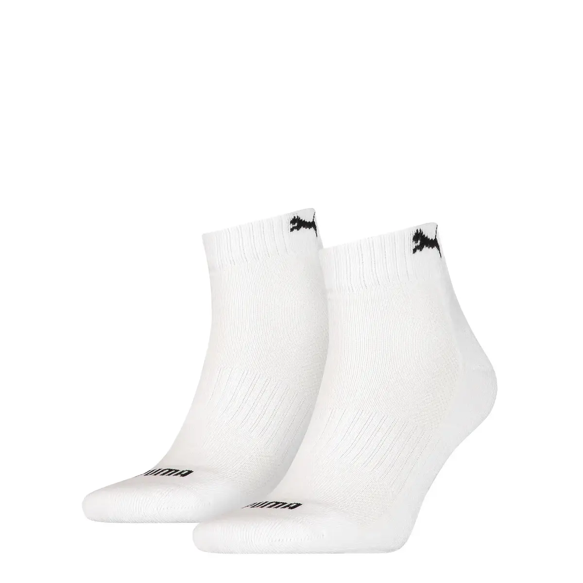 PUMA CUSHIONED QUARTER 2P UNISEX Beyaz Çorap