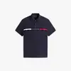 Tommy Hilfiger HILFIGER CHEST INSER, DW5 Siyah Erkek T-Shirt & Polo