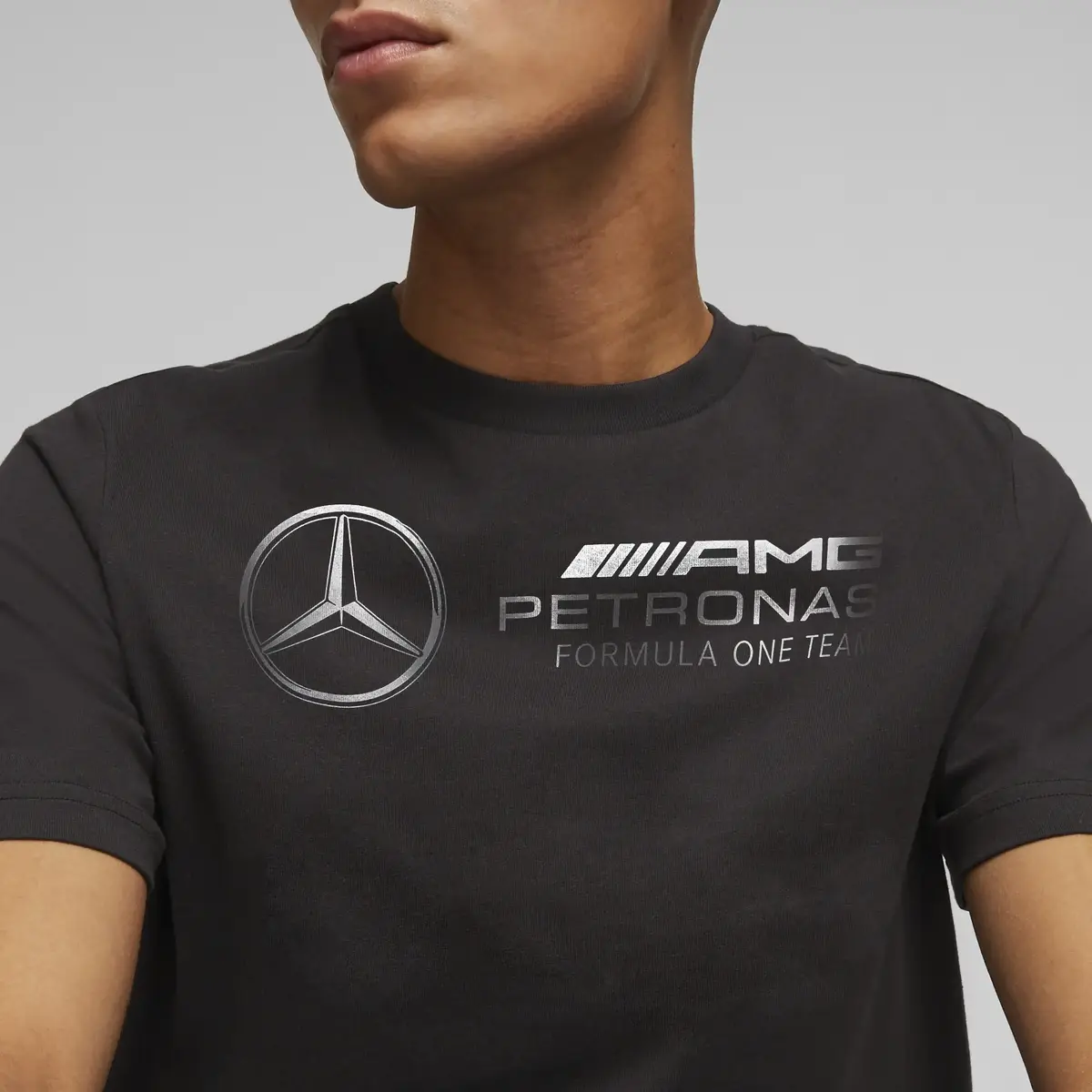 Puma MAPF1 Logo Tee Siyah Erkek T-shirt