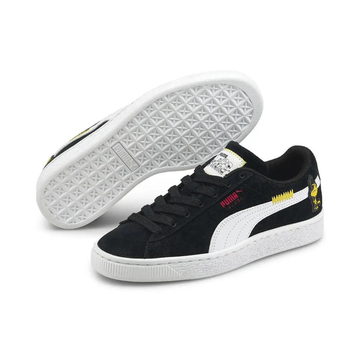 Puma PEANUTS Suede Classic XXI Siyah Kadın Günlük Spor Ayakkabı