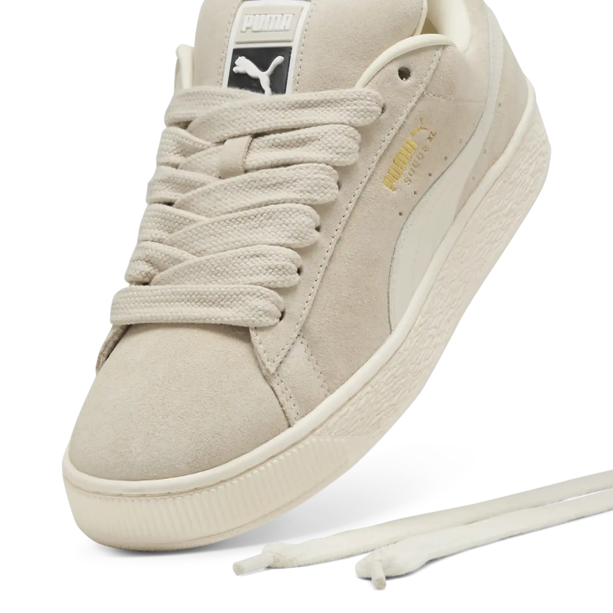 Puma Suede XL Krem Unisex Günlük Spor Ayakkabı