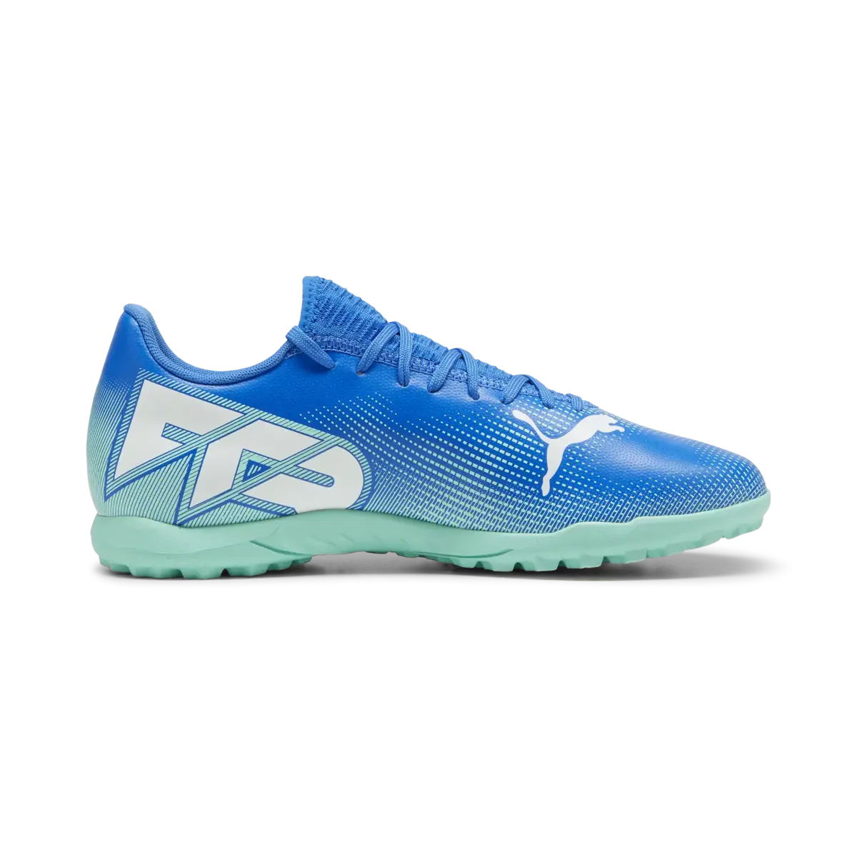 Puma FUTURE 7 PLAY TT Mavi Unisex Halı Saha Ayakkabısı