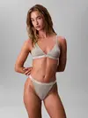 Calvin Klein UNLINED TRIANGLE Gri Astarsız Üçgen Sütyen