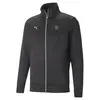 Puma Ferrari Style MT7 Jacket Siyah Erkek/Unisex Fermuarlı Sweatshirt