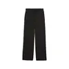 PUMA HER High-Waist Straight Pant Siyah Kadın Eşofman Altı