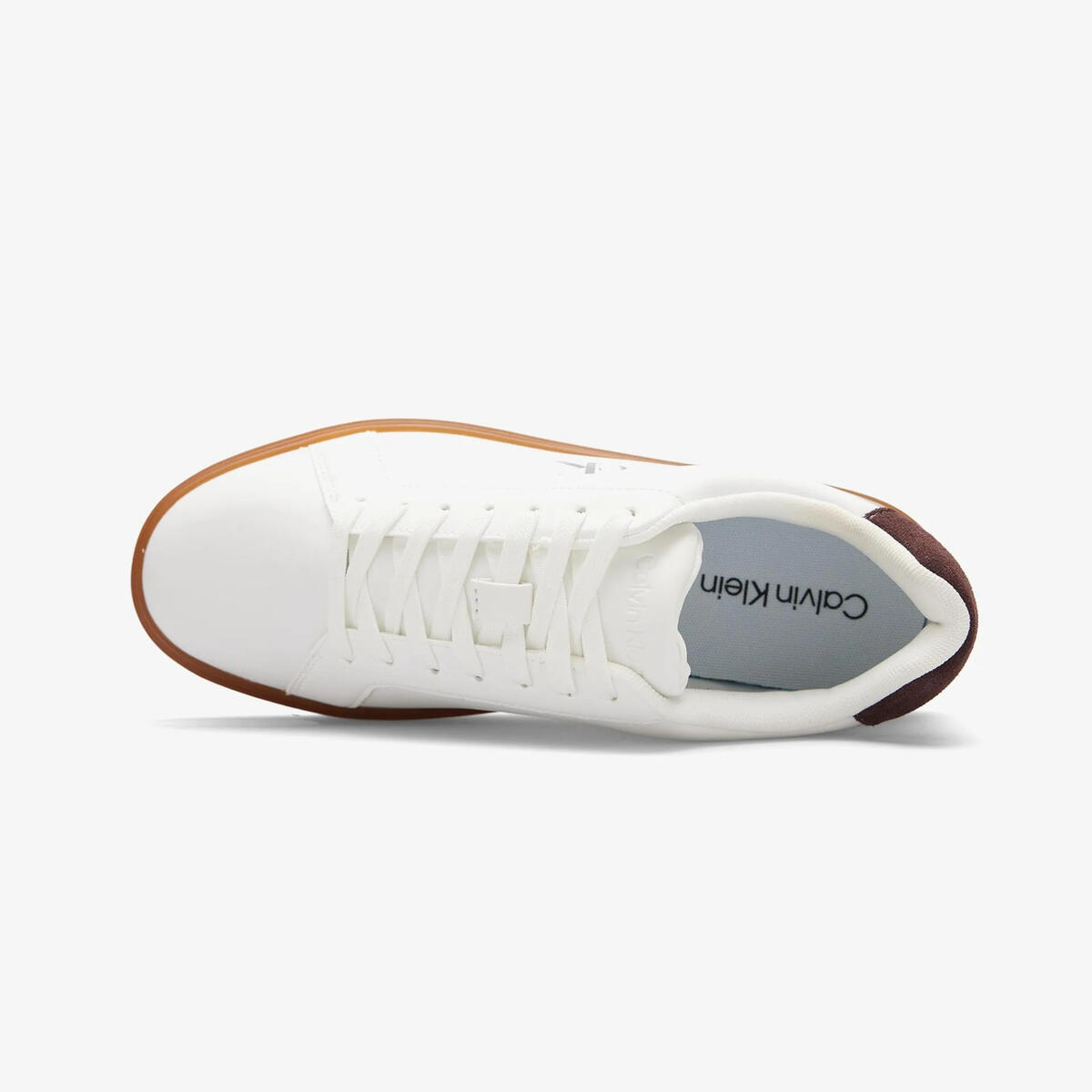 Calvin Klein CLASSIC CUPSOLE LACEUP LTH Beyaz Erkek Sneaker