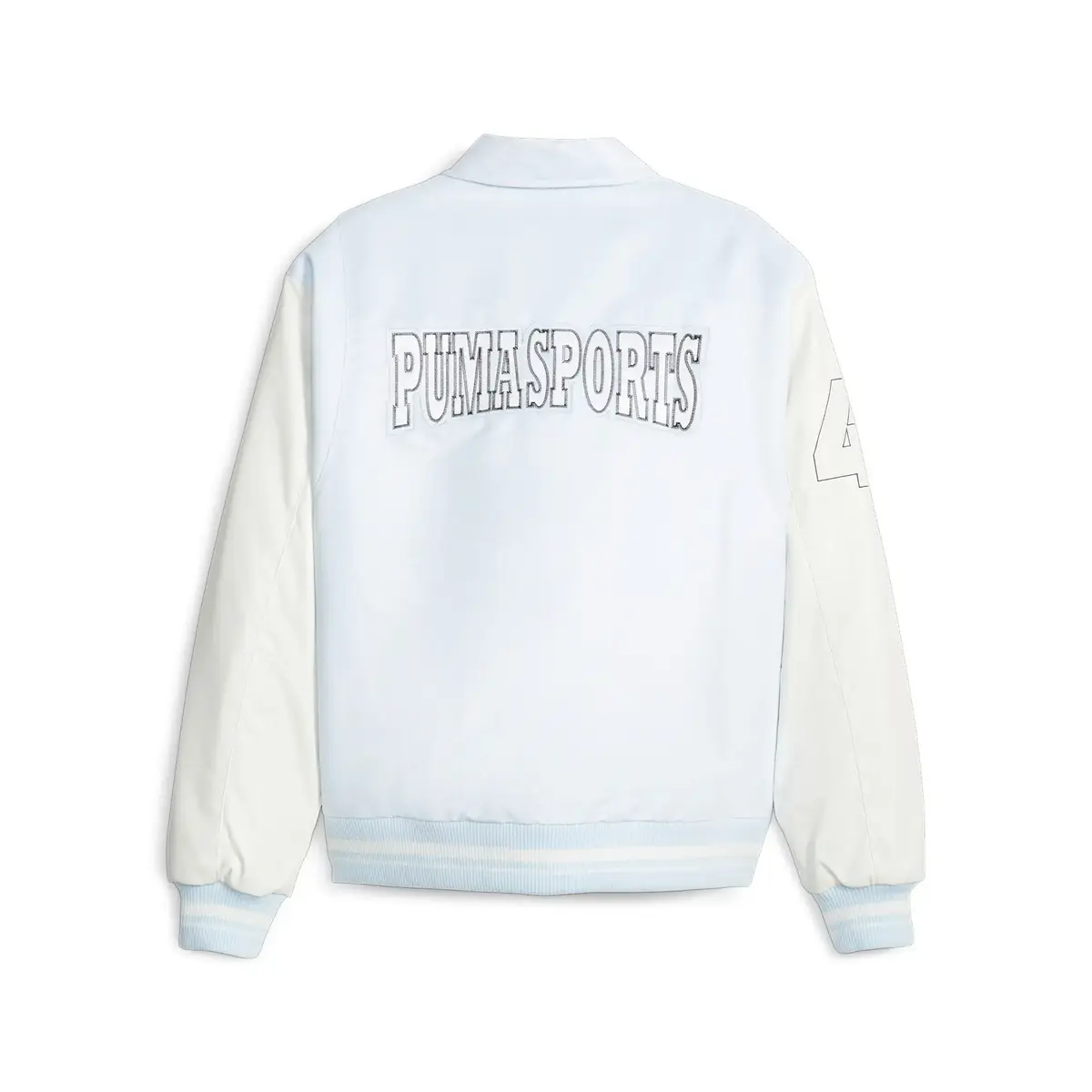 PUMA TEAM Varsity Jacket Mavi Erkek Ceket
