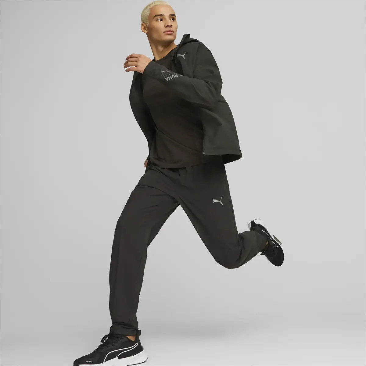 Puma Train Ultraweave Jacket PUMA Black Siyah Erkek Koşu/Performans Ceket
