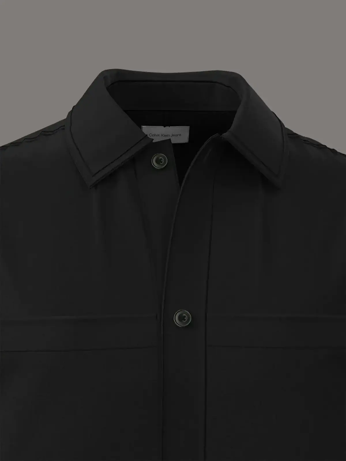 Calvin Klein LS RIPSTOP RELAXED SHIRT Siyah Erkek Gömlek Calvin Klein LS RIPSTOP RELAXED SHIRT Siyah Erkek Gömlek