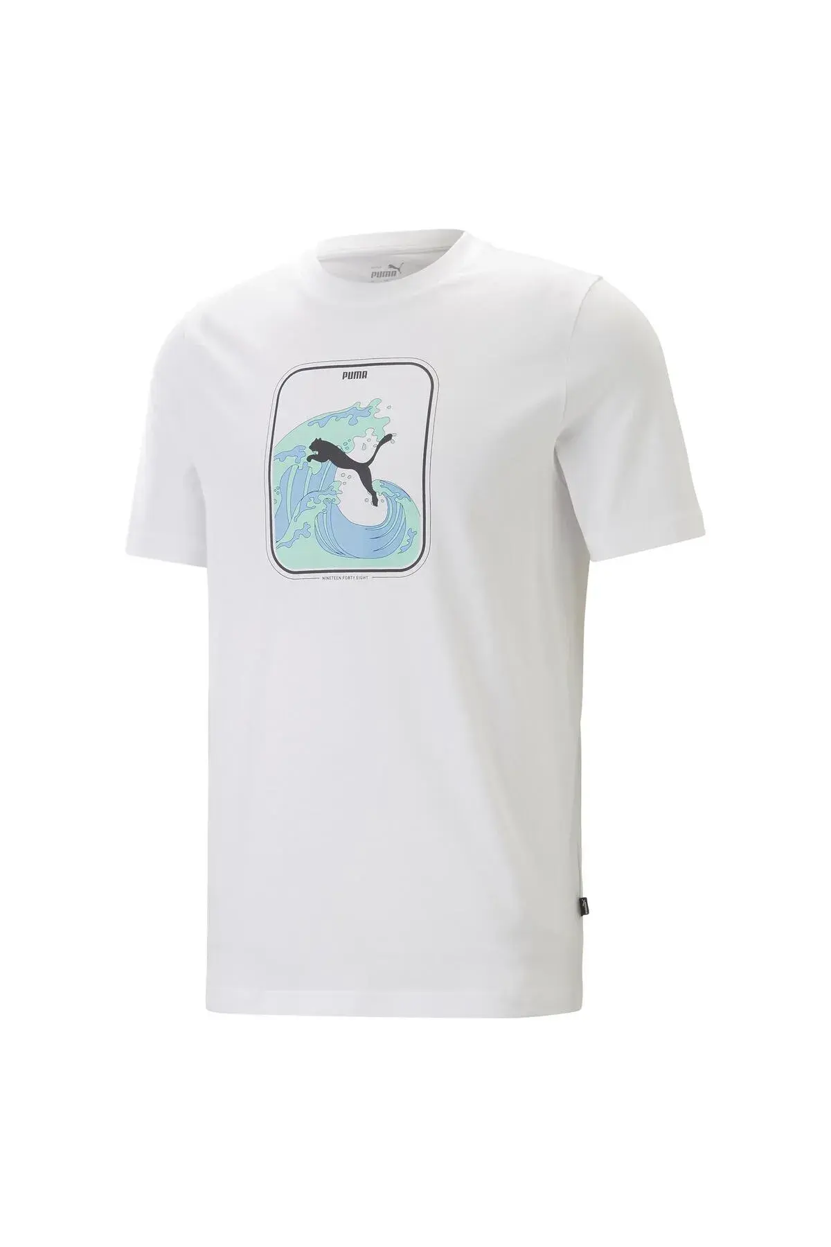 Puma Graphıcs Wave Tee Beyaz Erkek Tişört
