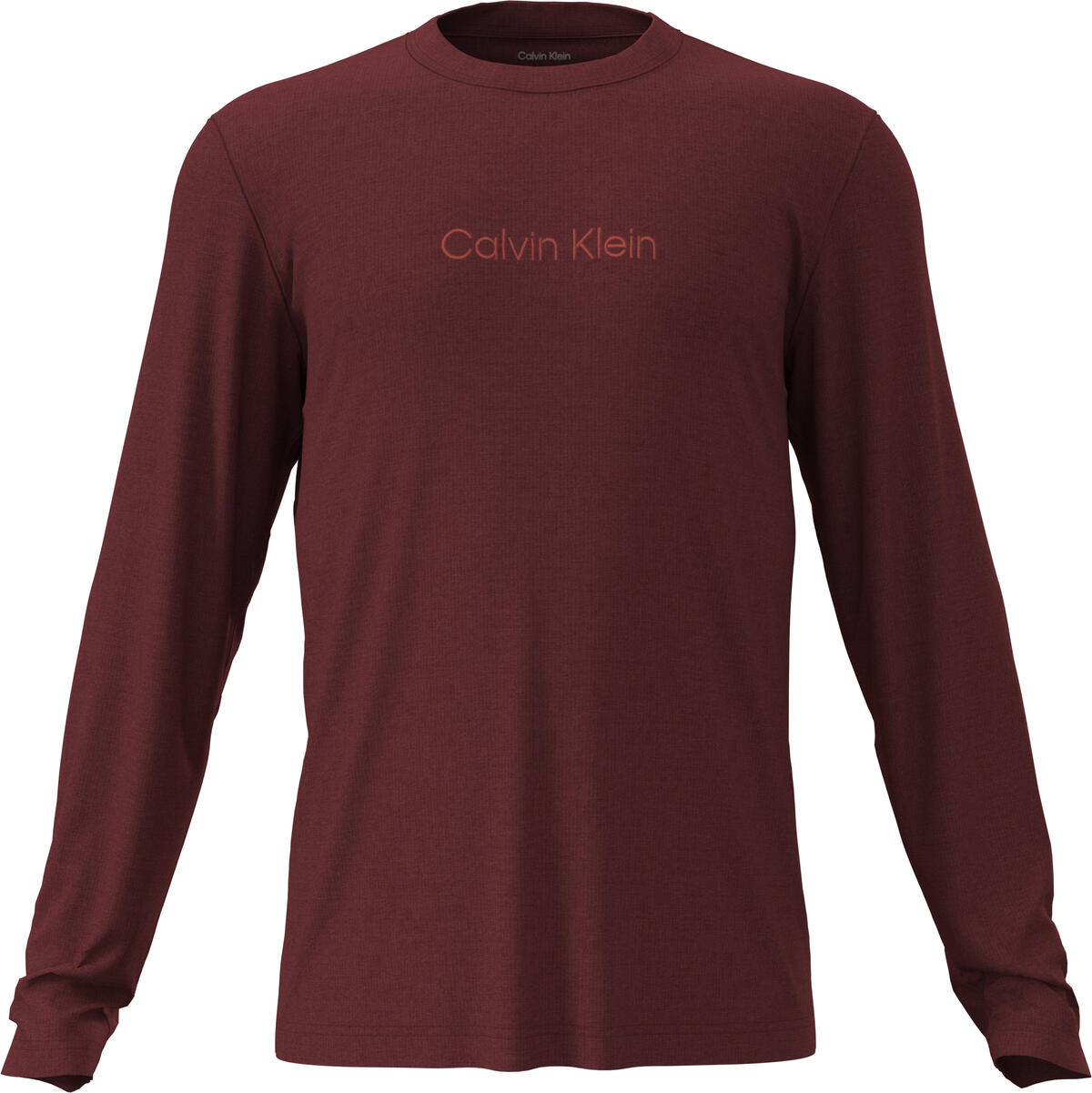 Calvin Klein L/S CREW NECK Kırmızı Erkek Kazak