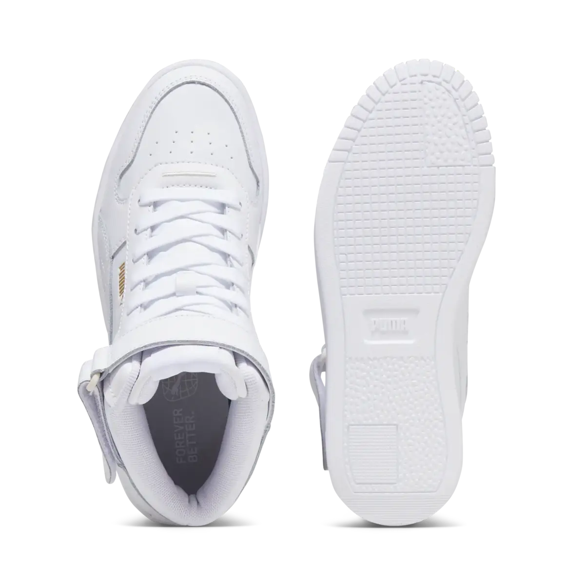 Puma Carina Street Mid Beyaz Kadın Spor Ayakkabı & Sneaker