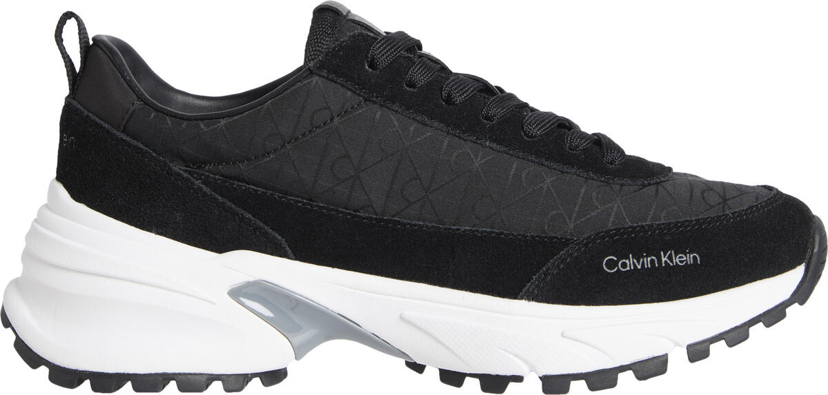 Calvin Klein HIKE RUNNER CASUAL NY-SU AOP WN Siyah Kadın Günlük Spor Ayakkabı Calvin Klein HIKE RUNNER CASUAL NY-SU AOP WN Siyah Kadın Günlük Spor Ayakkabı