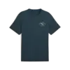 Puma CLASS Graphic Tee Mavi Erkek Grafik Baskılı Tişört