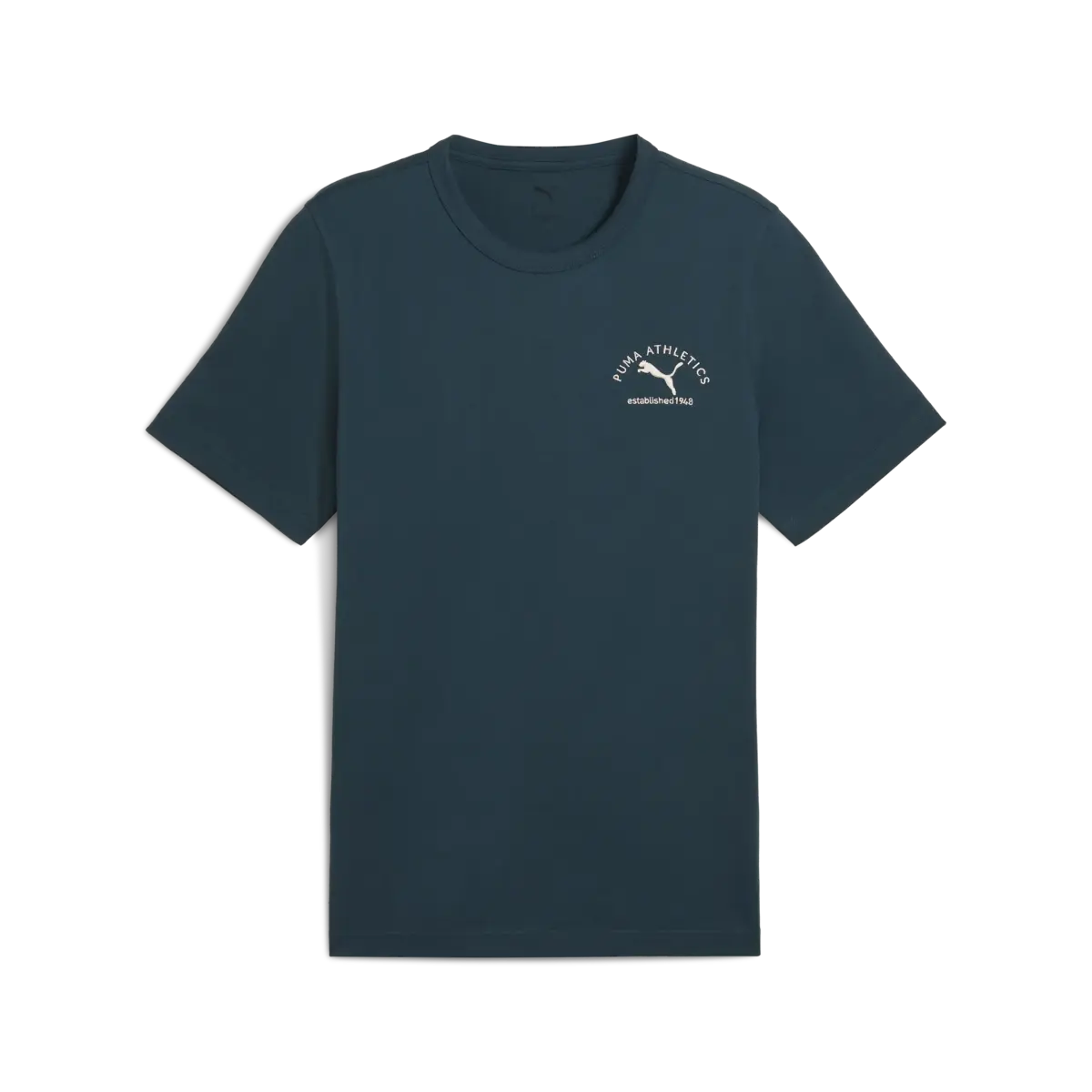 Puma CLASS Graphic Tee Mavi Erkek Grafik Baskılı Tişört