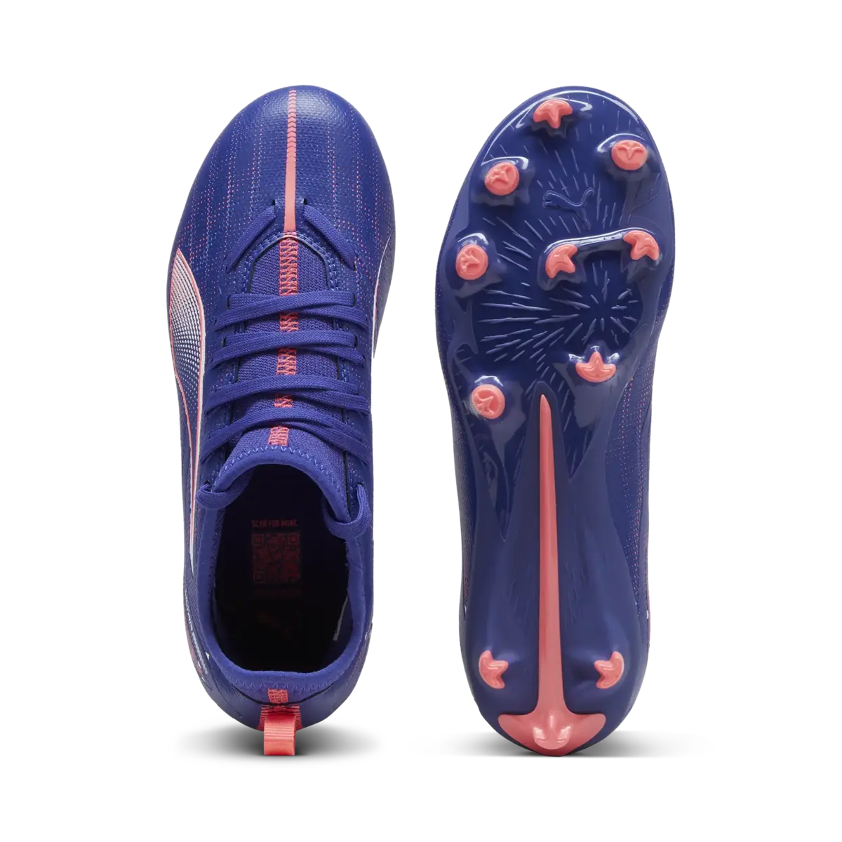 Puma ULTRA 5 MATCH FG/AG Jr Lacivert Erkek Çocuk Krampon