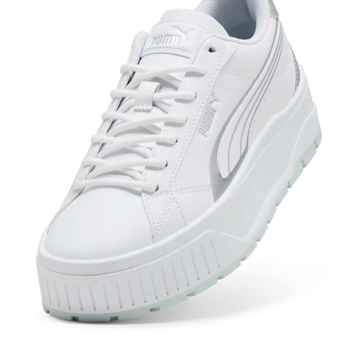 PUMA Karmen II Aqua Metallics Kadın Beyaz Spor Ayakkabı