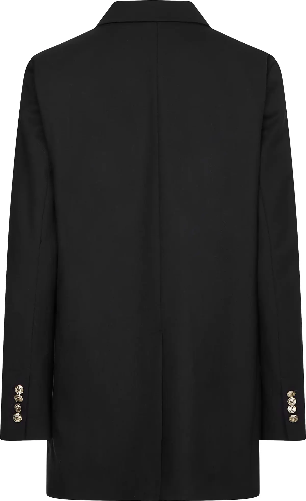 Tommy Hilfiger WOOL BLEND CREST DB Kadın Siyah Blazer