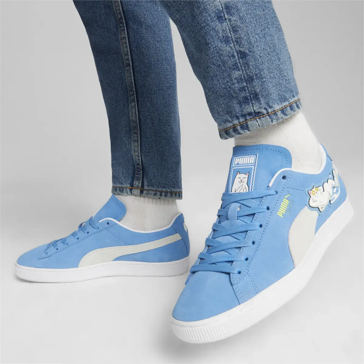 Puma Suede Blue RIPNDIP Mavi Unisex Günlük Spor Ayakkabı