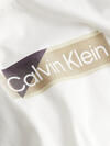 Calvin Klein LAYERED GEL LOGO T-S Erkek Krem T-Shirt