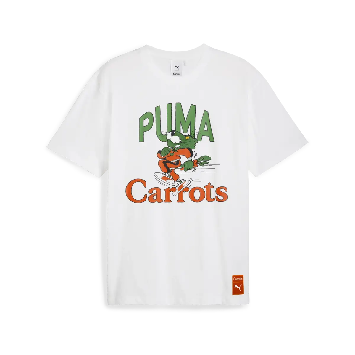 Puma X CARROTS Graphic Tee Beyaz Erkek T-Shirt