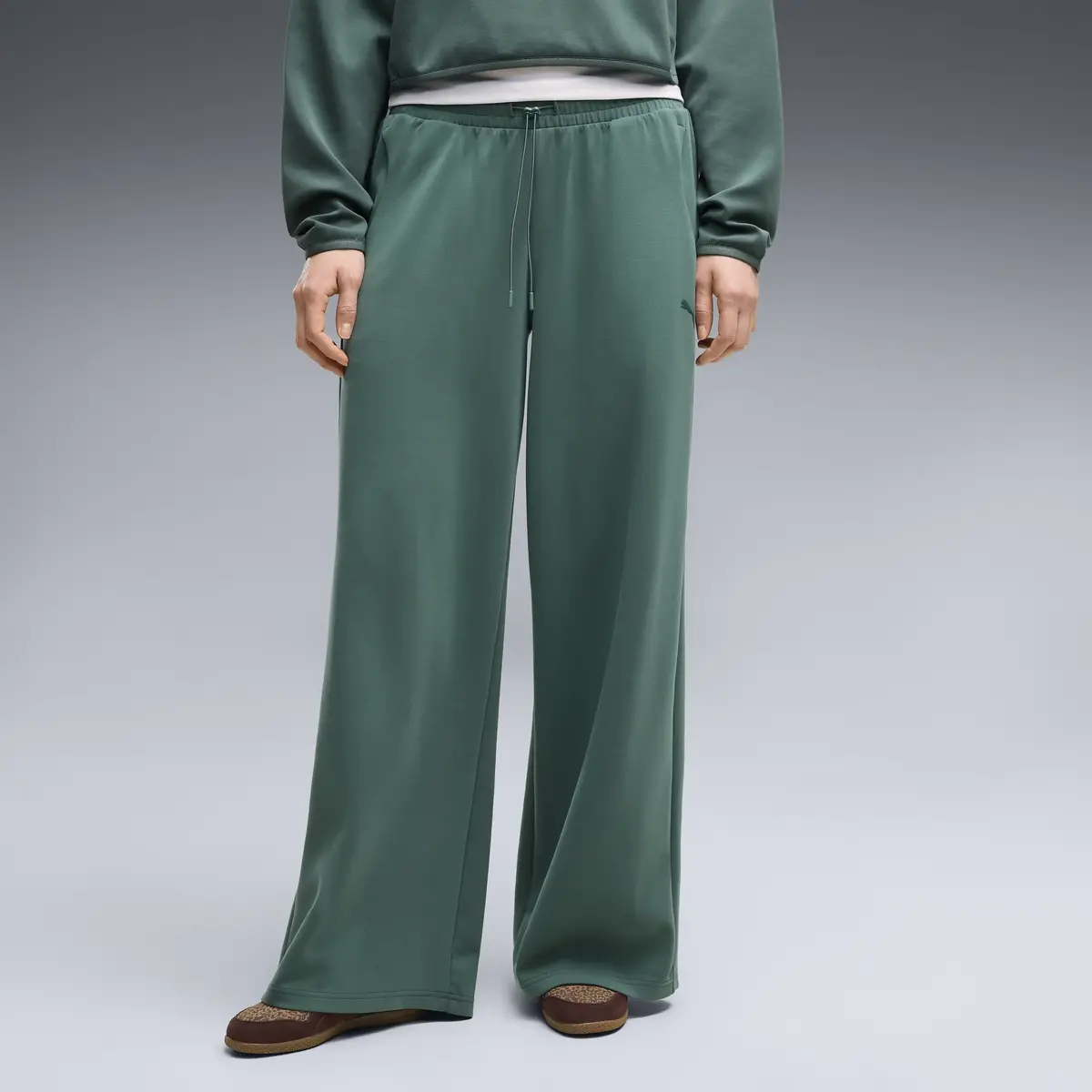 PUMA PUMATECH SENSE Pants Yeşil Kadın Eşofman Altı