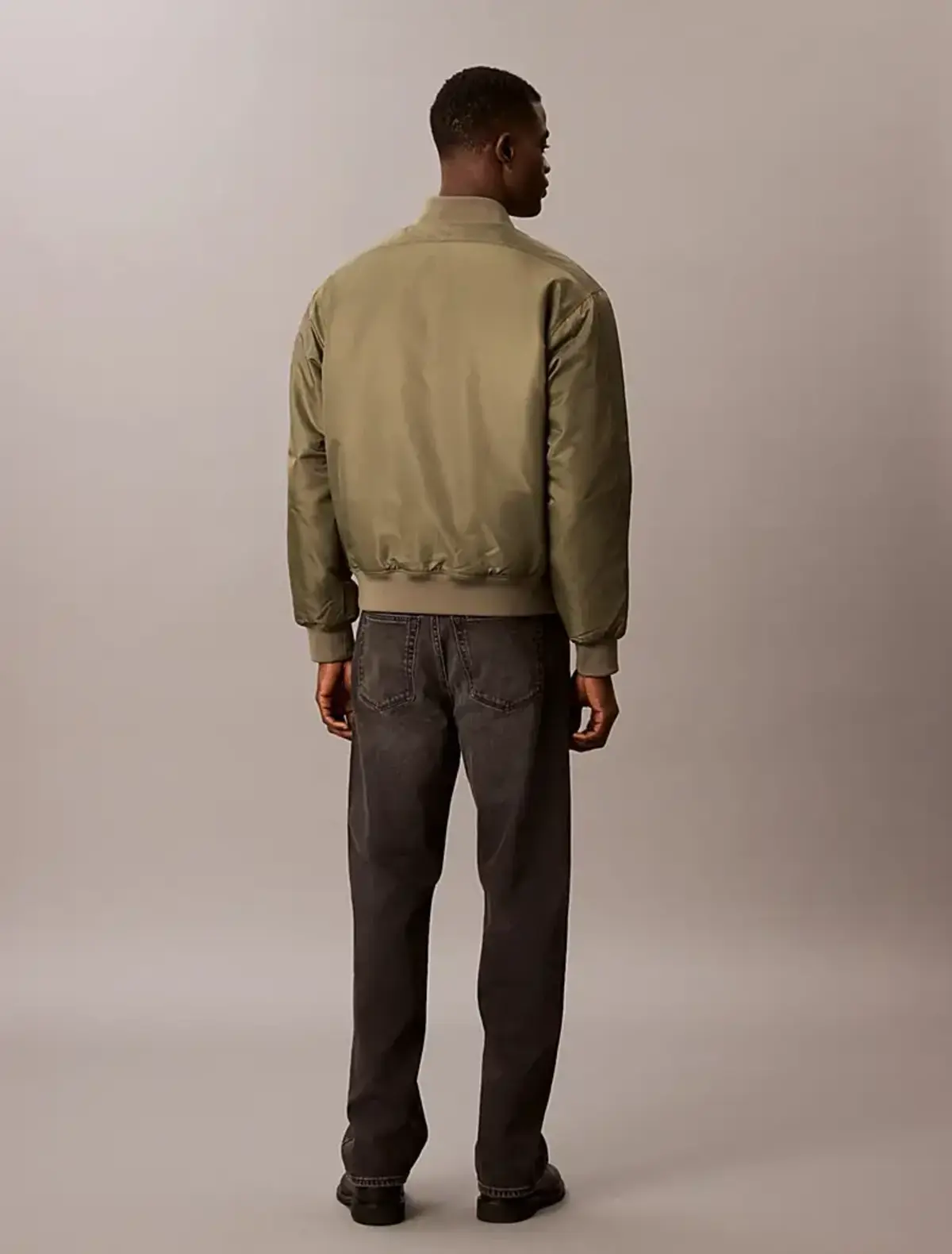 Calvin Klein LS JEANS HERO BOMBER Yeşil Erkek Ceket