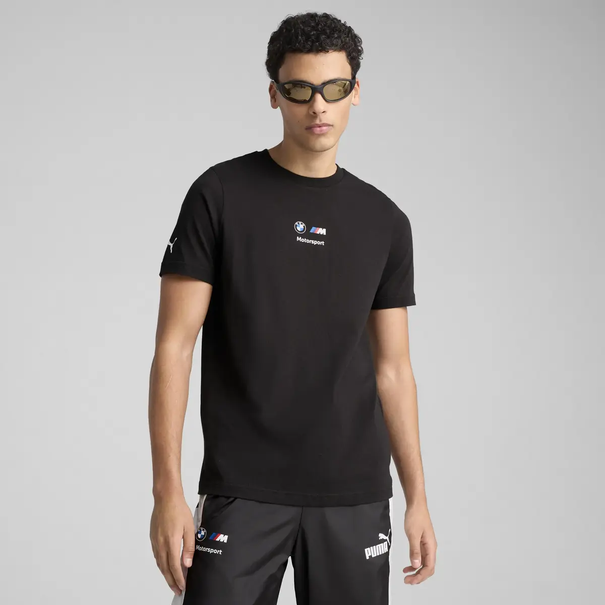 PUMA BMW MMS CAR GRAPHIC TEE 2 Siyah Erkek T-Shirt
