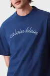 Calvin Klein PREMIUM TERRY CHAIN STITCH SHORT Mavi Erkek Şort