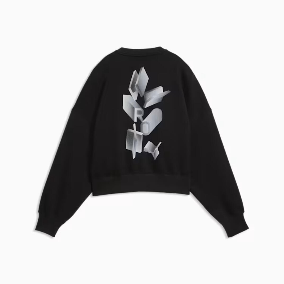 Puma W PUMA X HYROX HEAVYWEIGHT C Siyah Kadın Sweatshirt