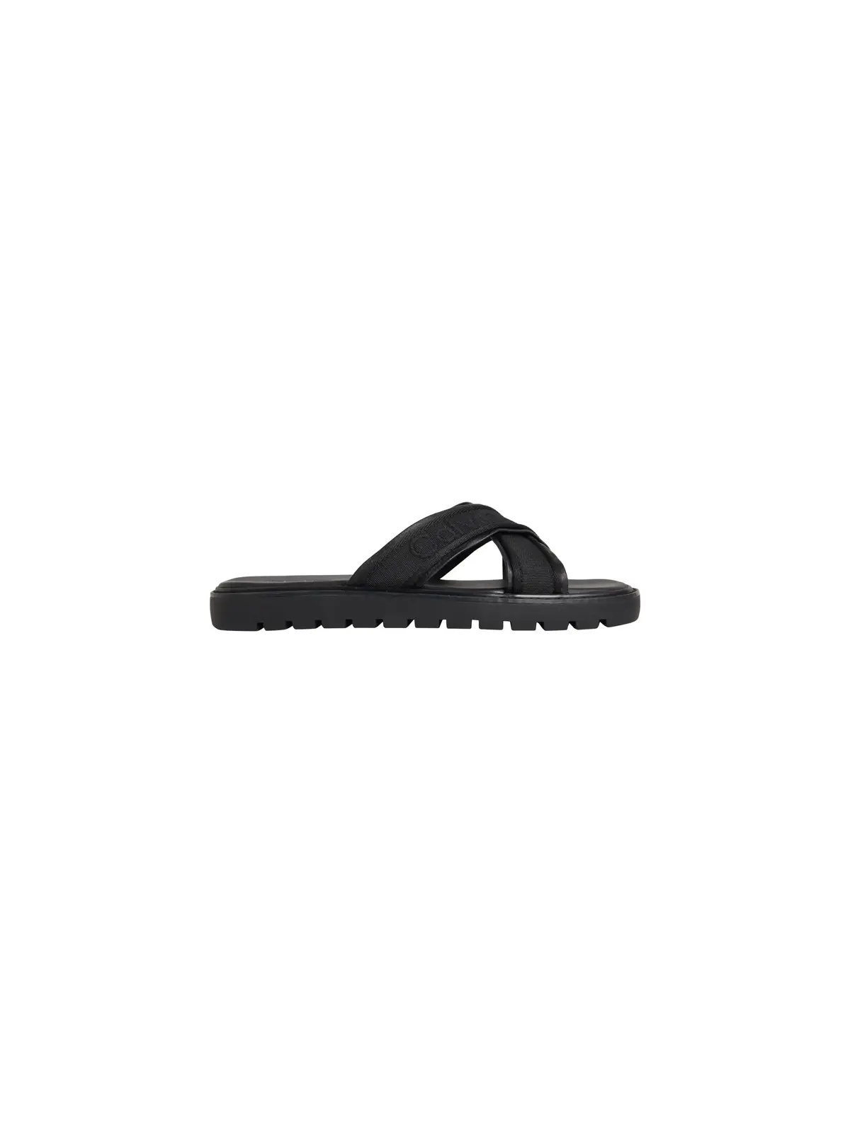 Calvin Klein SQ MOLDED SANDAL XCR Siyah Erkek Terlik