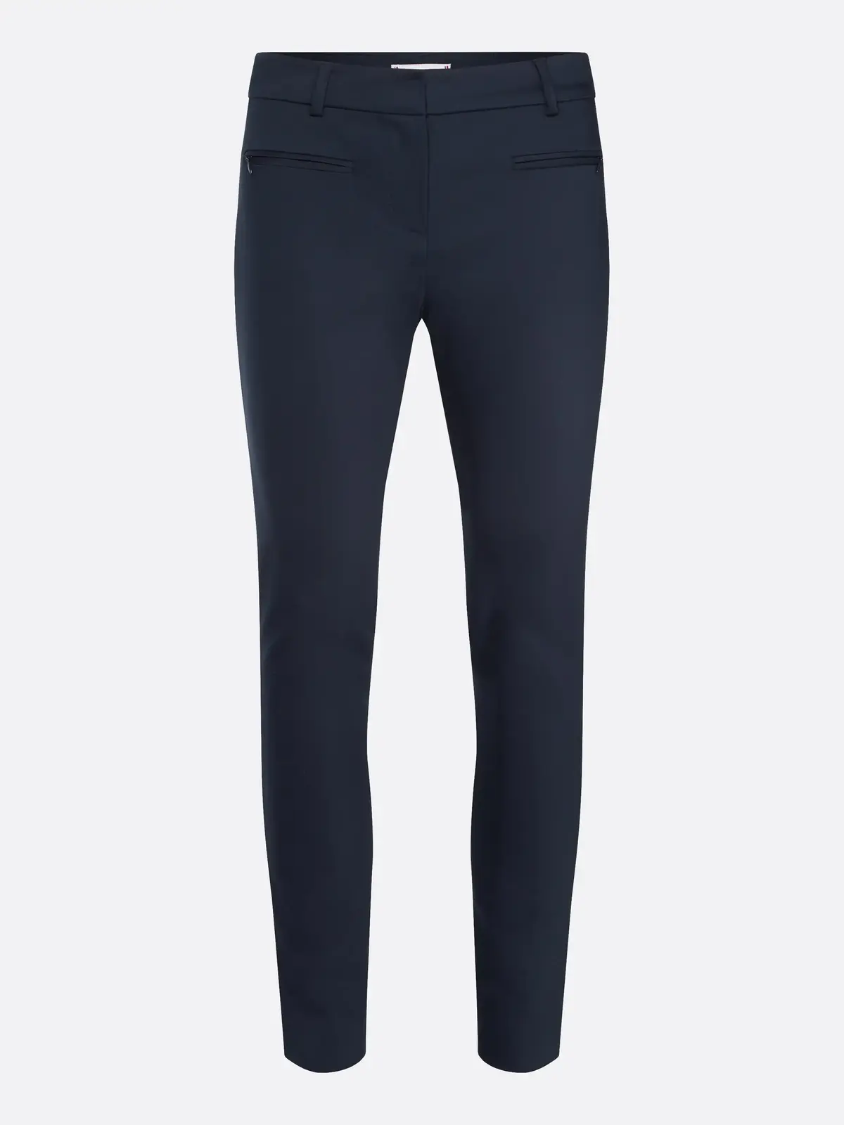 Tommy Hilfiger HERITAGE SLIM FIT PA Kadın Siyah Geniş Paça Pantolon