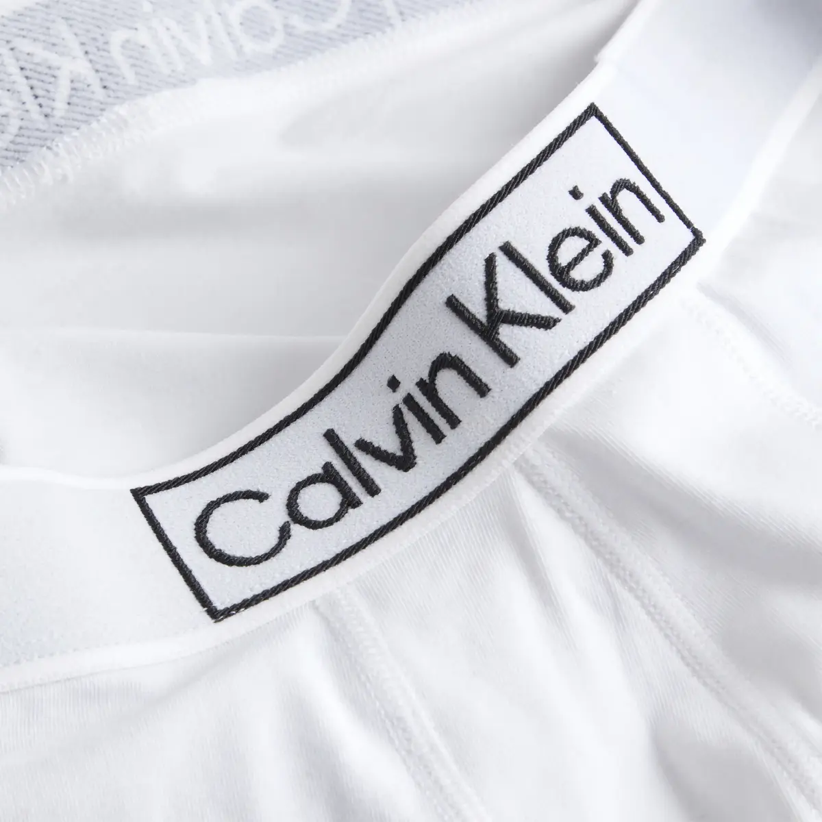 Calvin Klein TRUNK Erkek Beyaz Boxer