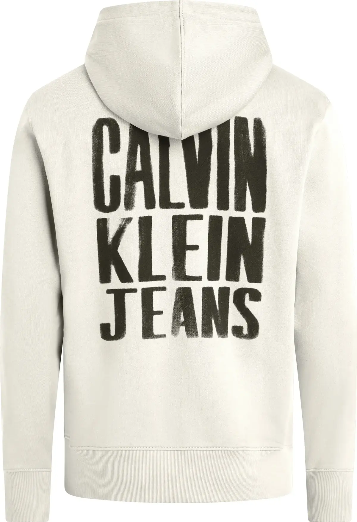 Calvin Klein PAINTED CALVIN KLEIN Erkek Krem Sweatshirt