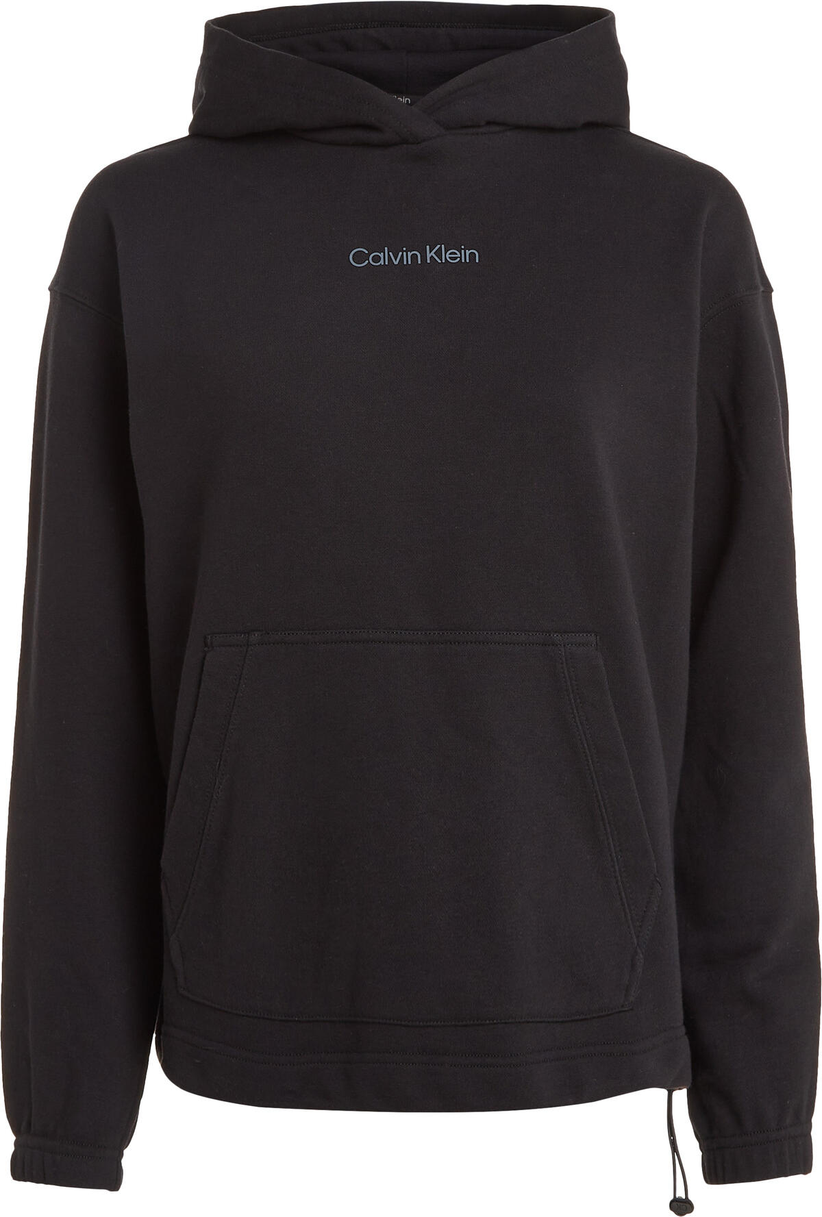 Calvin Klein PW - Hoodie Kadın Siyah Hoodie