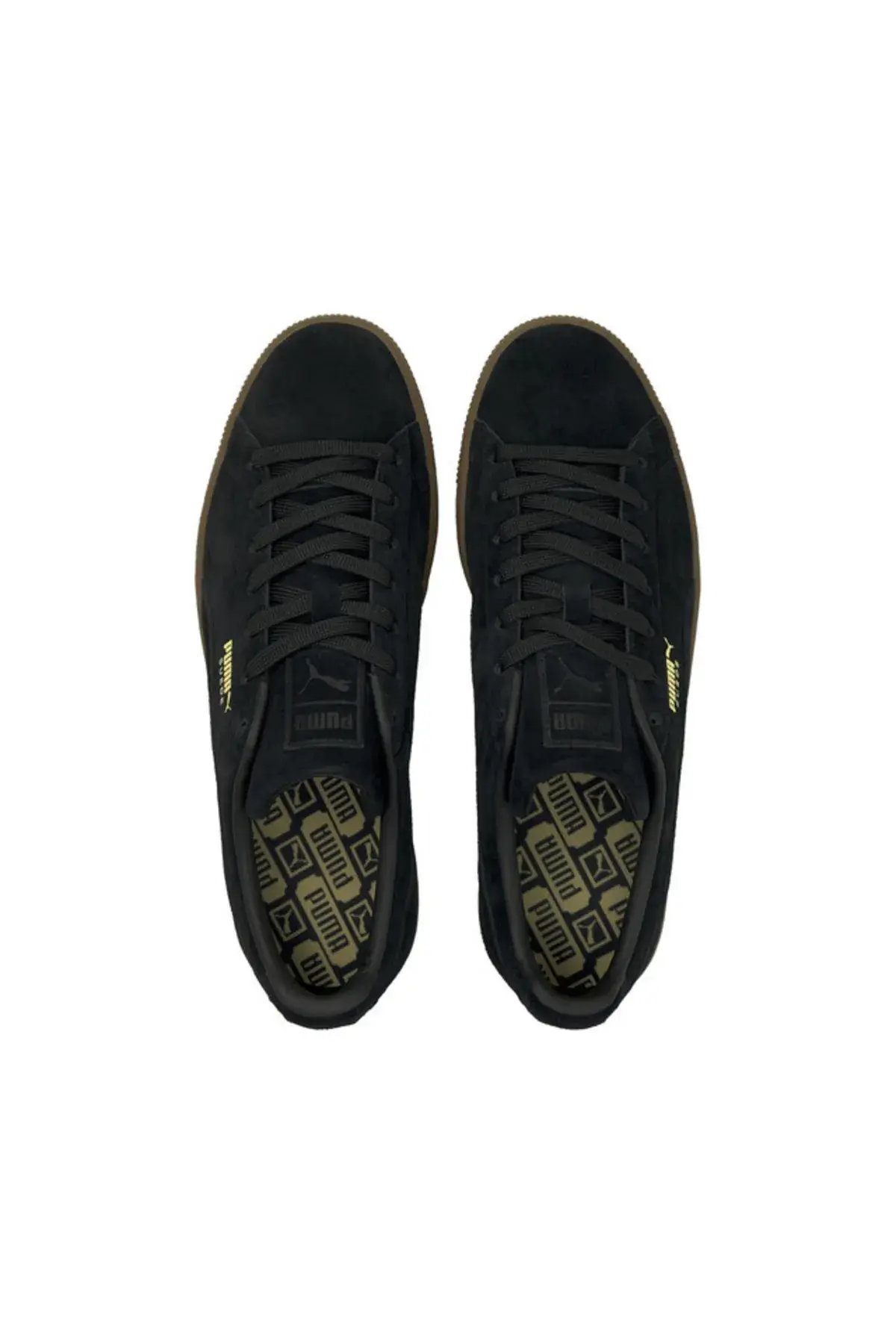 Puma Suede Gum Siyah Kadın Günlük Spor Ayakkabı